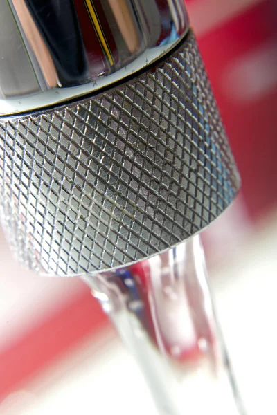 Faucet with water — Stock Photo, Image