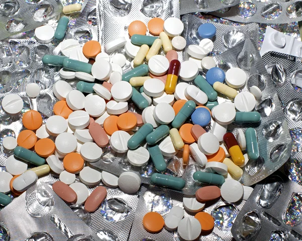 Variedad de pastillas —  Fotos de Stock