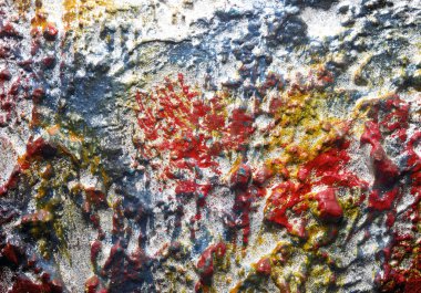 painnted Resumen del walll fondo