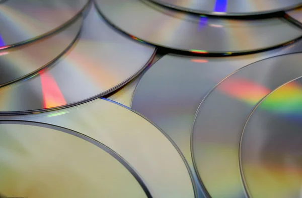 Textura de disco compacto — Fotografia de Stock