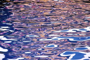 su arka plan dalgaların