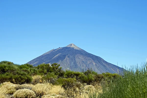 Vulcão Teide de longe — Fotografia de Stock