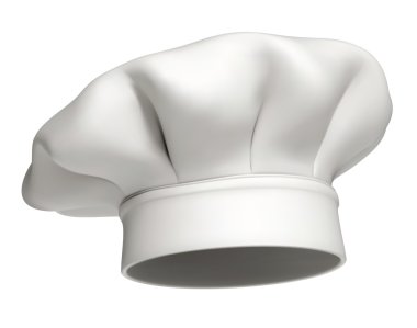 Chef hat vector icon - isolated clipart