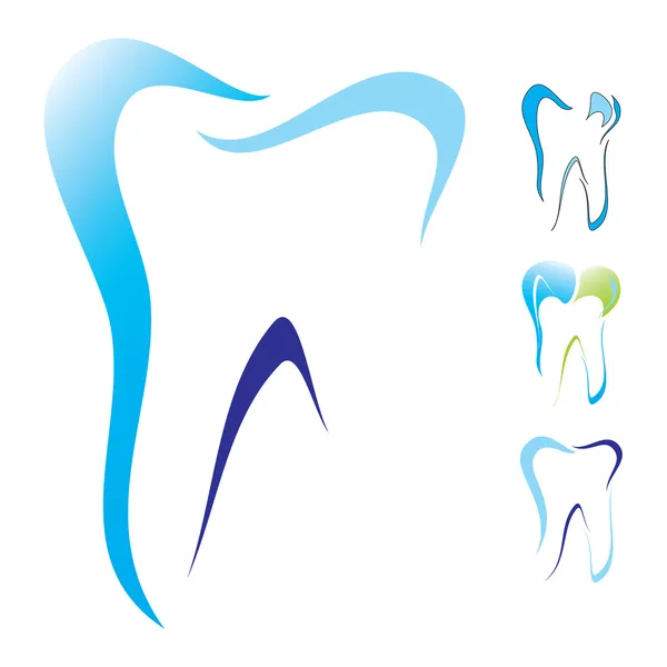 Набір іконок зубів — стоковий вектор