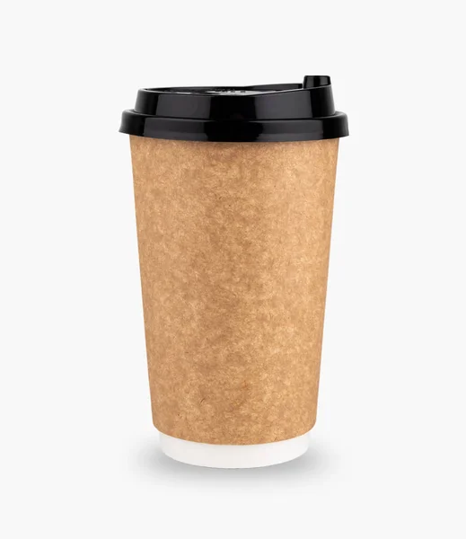Basteltasse Für Kaffee Oder Tee Auf Weißem Hintergrund Das Konzept — Stockfoto