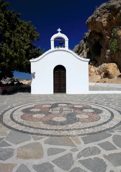 St Pauls Bay Lindos Rhodes Grecia — Foto de Stock