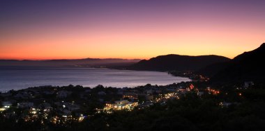 Akdeniz günbatımı Pecos vista