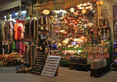 geleneksel rhodes town alışveriş
