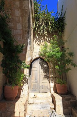 Lindos Rodos Yunanistan kapı