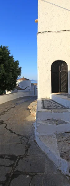 Lindos st george chostas kirche — Stockfoto