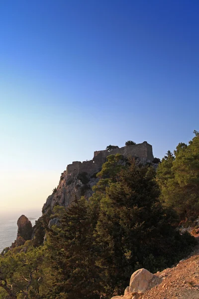 Castelo de monolithos — Fotografia de Stock