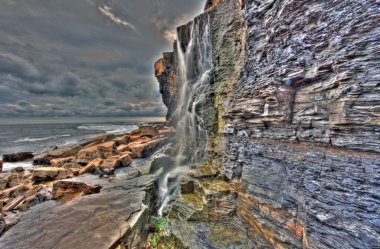 şelale dorset kimmeridge Körfezi