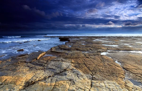 Kimmeridge dorset baía — Fotografia de Stock