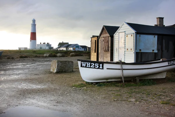 Luce casa di Portland bill — Foto Stock