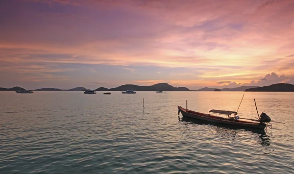 Sonnenuntergang in Thailand — Stockfoto