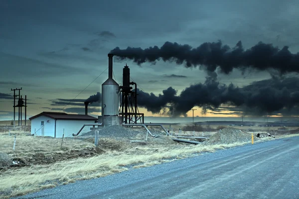 Geotermisk energi Island — Stockfoto