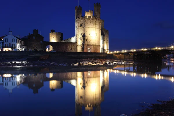 Castelo de Caernarfon — Fotografia de Stock