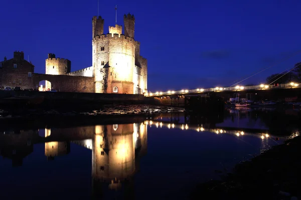 Castelo de Caernarfon — Fotografia de Stock