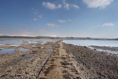 Caernarfon menai Boğaz'dan