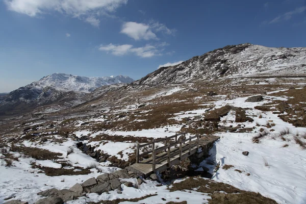 Llanberis pasar snowdonia — Foto de Stock