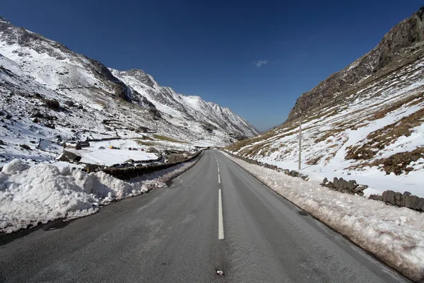 Llanberis pass snowdonia — Stock Photo, Image