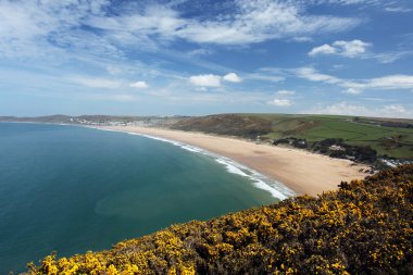 Woolacombe Kuzey devon Sahili