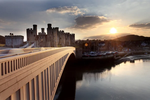 Castelo de Conwy — Fotografia de Stock
