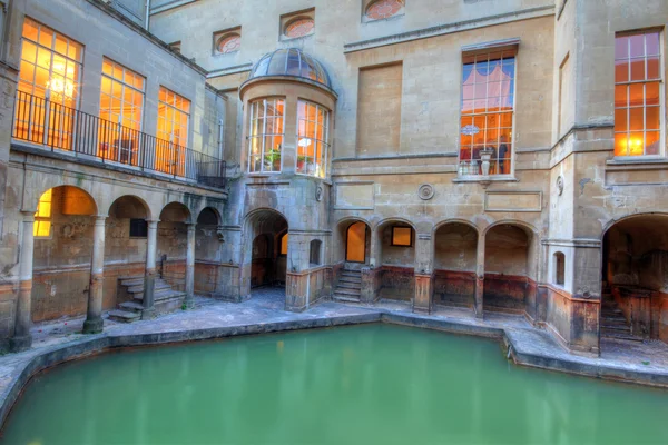 Banhos romanos em Avon Inglaterra — Fotografia de Stock