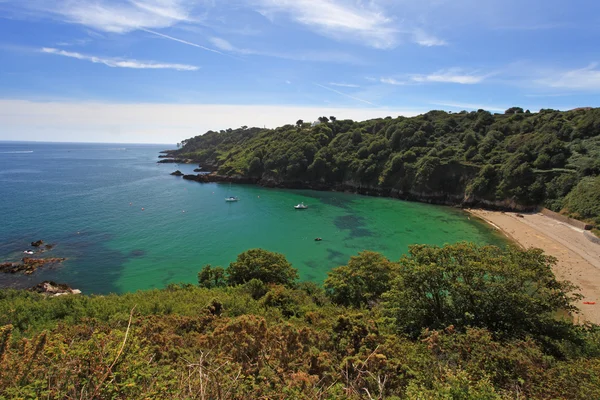 Guernsey Fermain bay — Fotografia de Stock