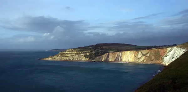 Isle of wight och engelska kanalen — Stockfoto