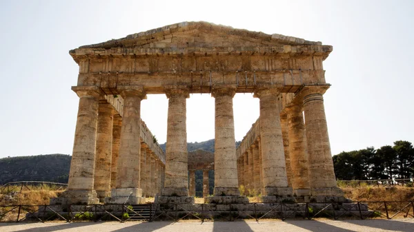 Dórského chrámu segesta — Stock fotografie