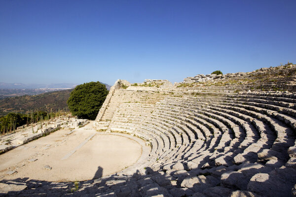 The Doric temple of Segesta