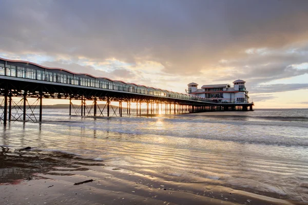 Muelle de Weston super mare — Foto de Stock