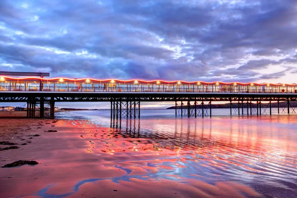 Cais Weston Super Mare — Fotografia de Stock