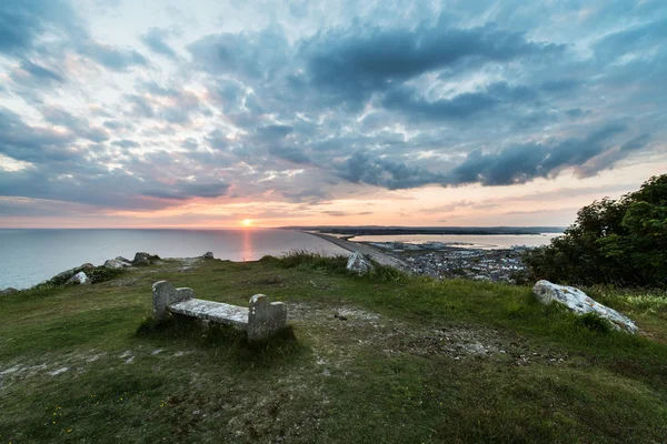 Spiaggia di chesil Dorset — Foto Stock