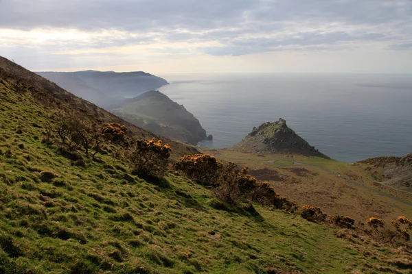 The cliffs of Exmoor — Stock Photo, Image