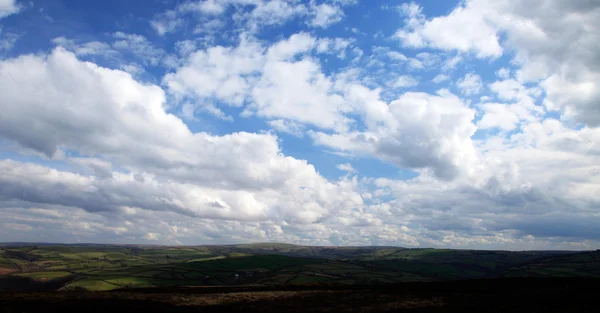 As falésias de Exmoor — Fotografia de Stock