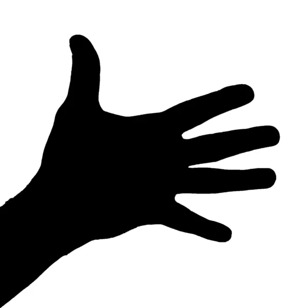 Mâini de contur — Fotografie, imagine de stoc