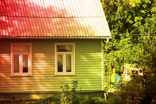 House in the fall