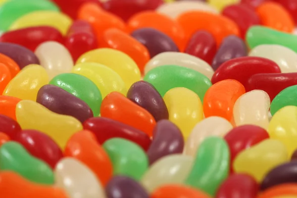 Sudut Rendah Latar Belakang Jellybean — Stok Foto
