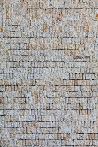 Mur avec petites tuiles de granit gris — Photo