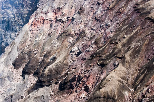 Cooled lava in Naka dake volcano, Mount Aso, Japan — Stock Photo, Image