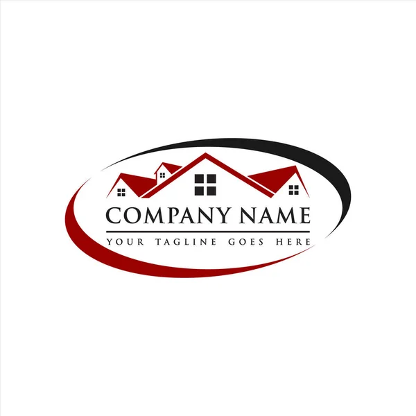 Swoosh, Emlak Logosu Şablonu, tasarım izole