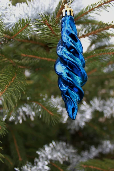 블루 크리스마스 값싼 물건 — 스톡 사진