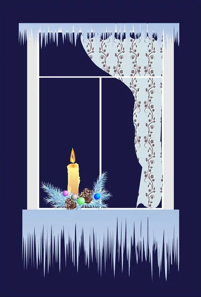 Kerstdecoratie — Stockvector