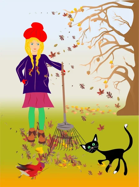 Ilustración de una caricatura leprechaun disfrazada de la época del