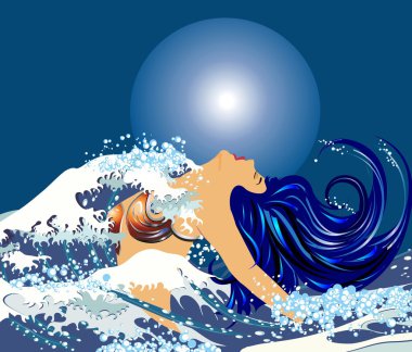 su perisi ve deniz