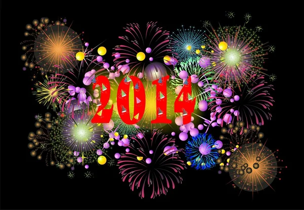 New Year — Stock Vector