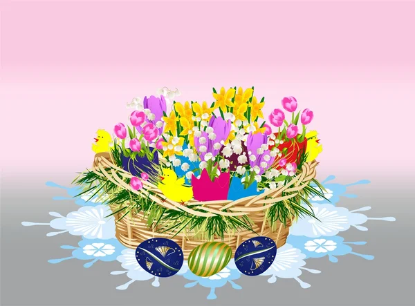 Easter decoration, — Stock Photo, Image