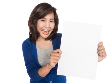 kadın gösteren işaret. 